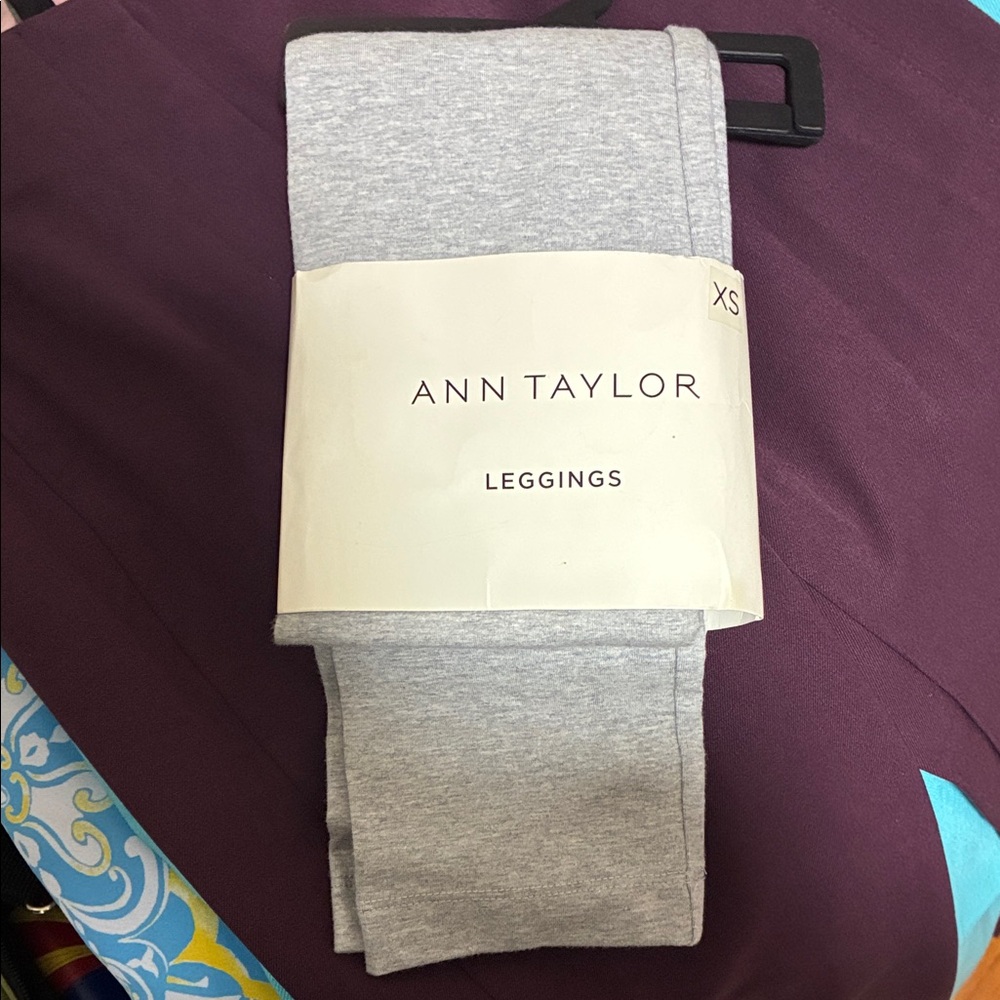 Ann Taylor Gray Leggings